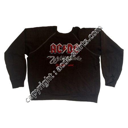 Shirt English AC/DC 1980 verso