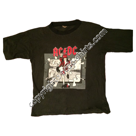 Shirt Australia AC/DC 1988 recto