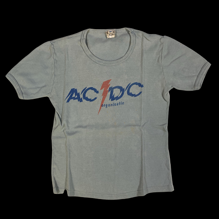 Shirt Europe AC/DC 1978 recto