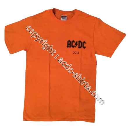 Shirt US AC/DC 2015-2016 recto