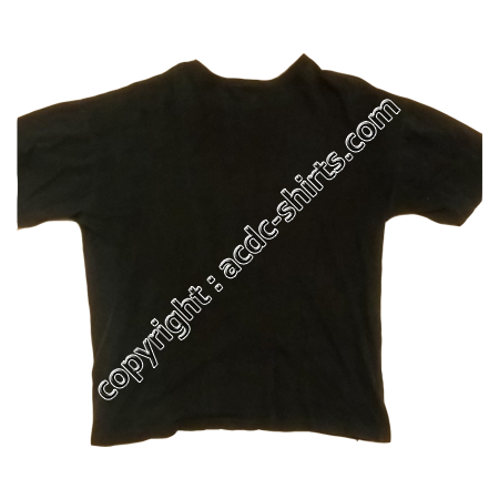 Shirt World AC/DC 1991 verso