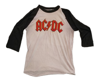 Shirt English AC/DC 1980